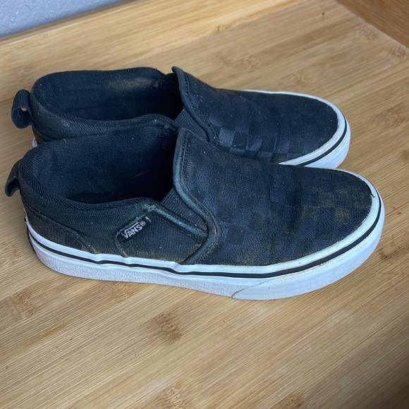 Black checkered vans - Picture 3 of 5